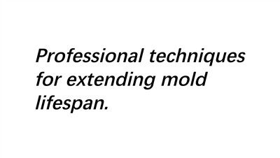 Techniques professionnelles pour prolonger la durée de vie des moules.
