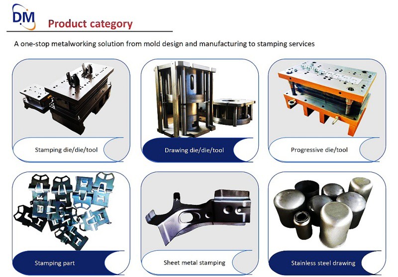 Stamping product categories