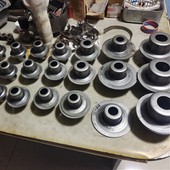 Personnalisation du moule d'estampage du siège de roulement de matériel